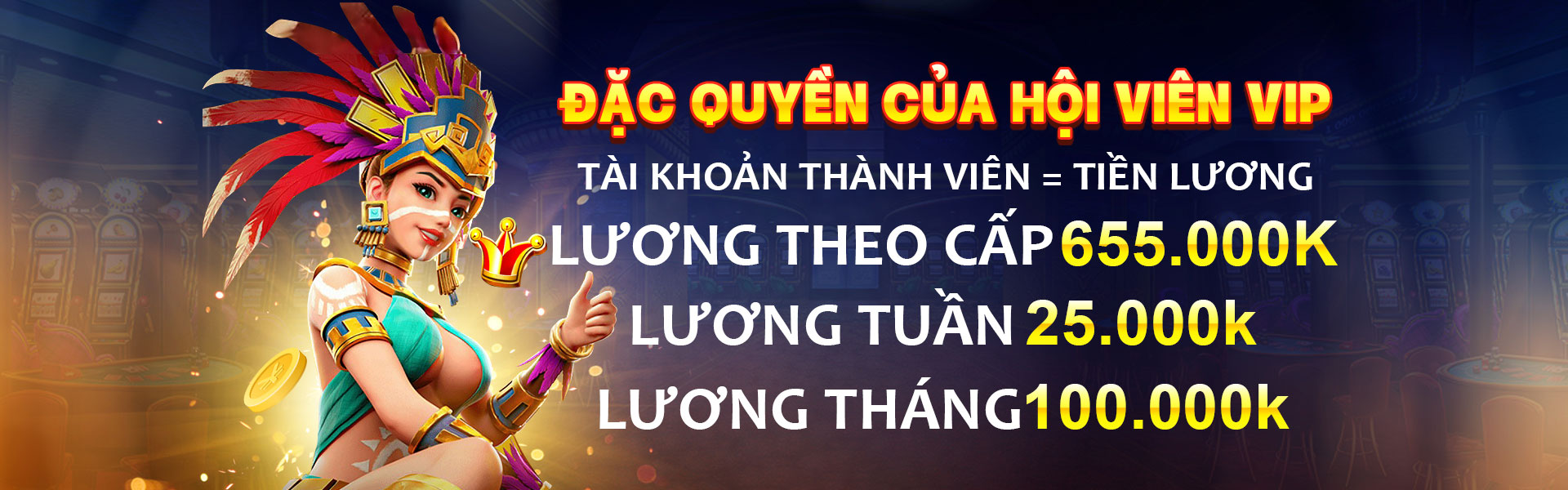 Banner khuyến mãi VIP GO88